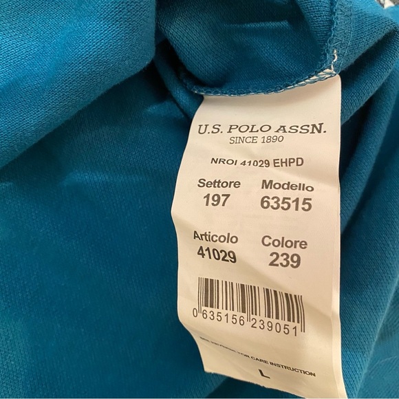 - NWT U.S. Polo Assn Polo Shirt size L - Picture 6 of 8